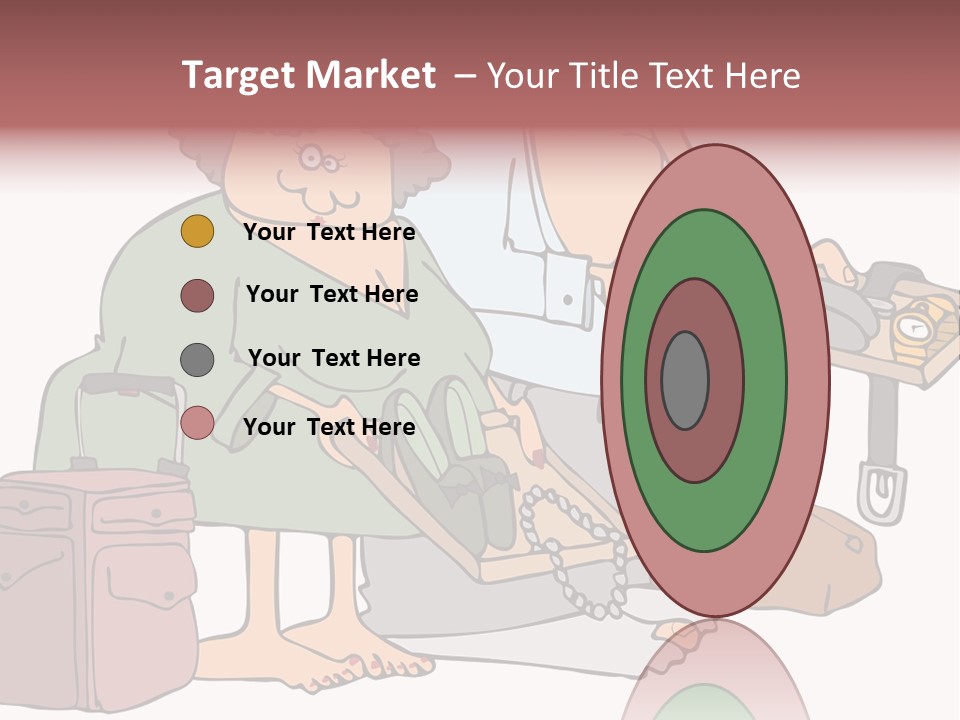 A Man And A Woman Are Talking To Each Other PowerPoint Template