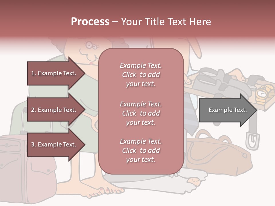 A Man And A Woman Are Talking To Each Other PowerPoint Template