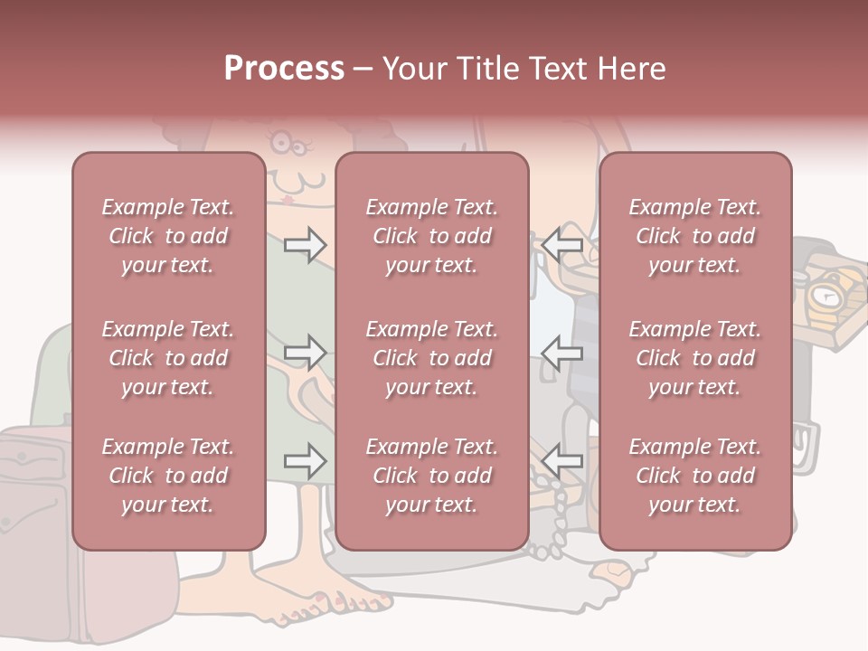 A Man And A Woman Are Talking To Each Other PowerPoint Template