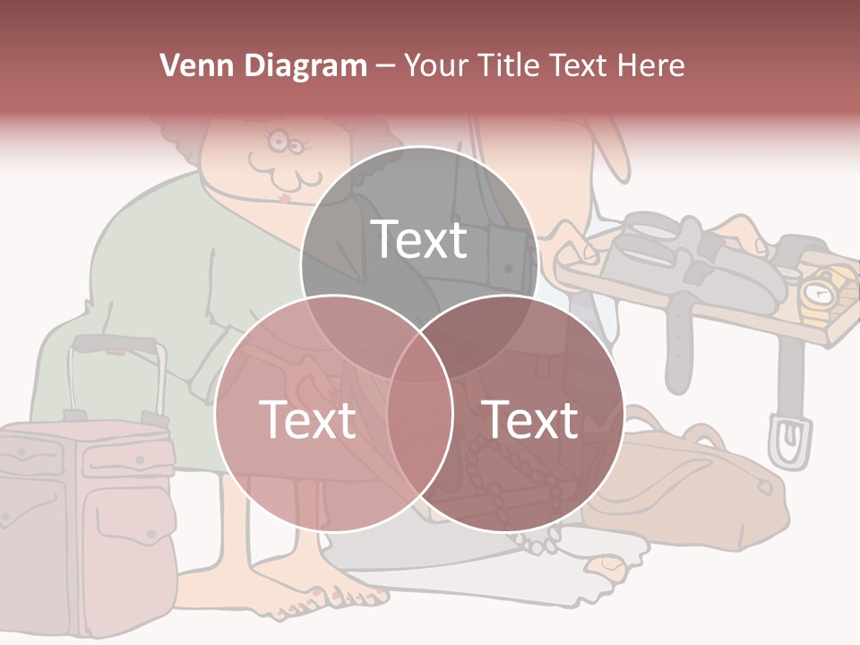 A Man And A Woman Are Talking To Each Other PowerPoint Template