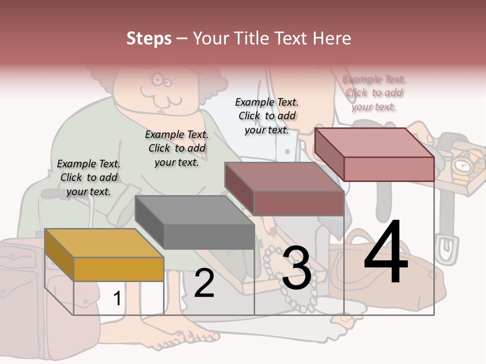 A Man And A Woman Are Talking To Each Other PowerPoint Template