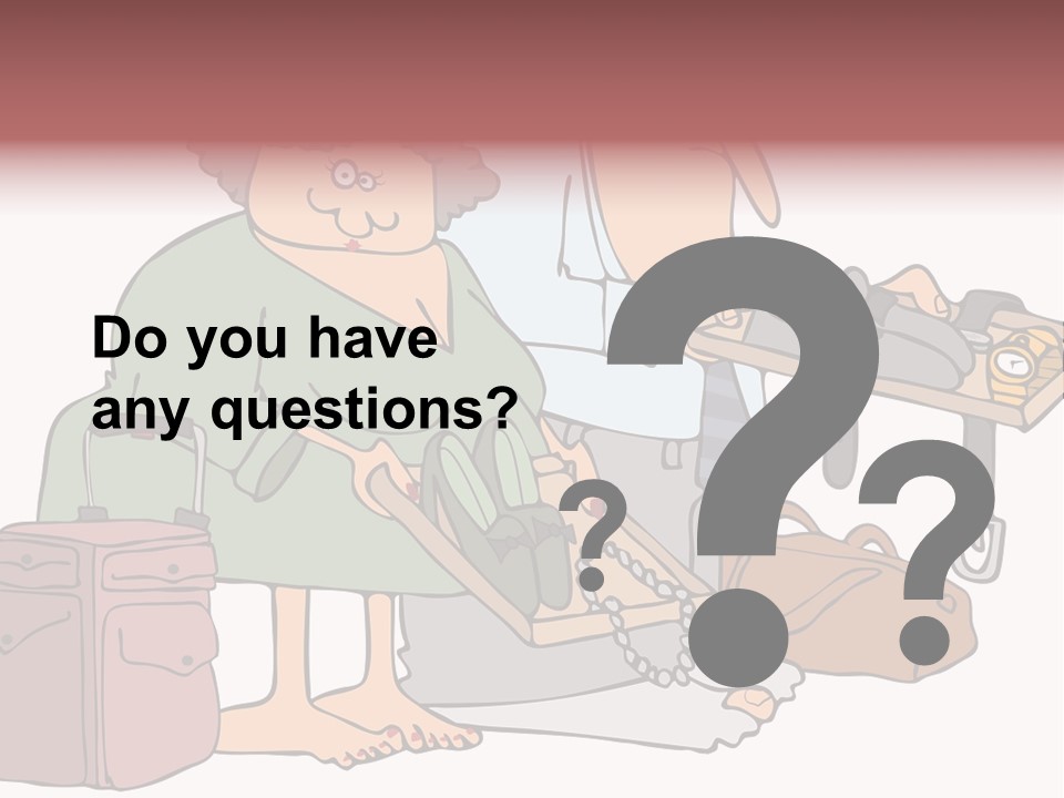 A Man And A Woman Are Talking To Each Other PowerPoint Template