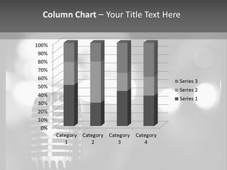 A Black And White Photo Of A Microphone PowerPoint Template