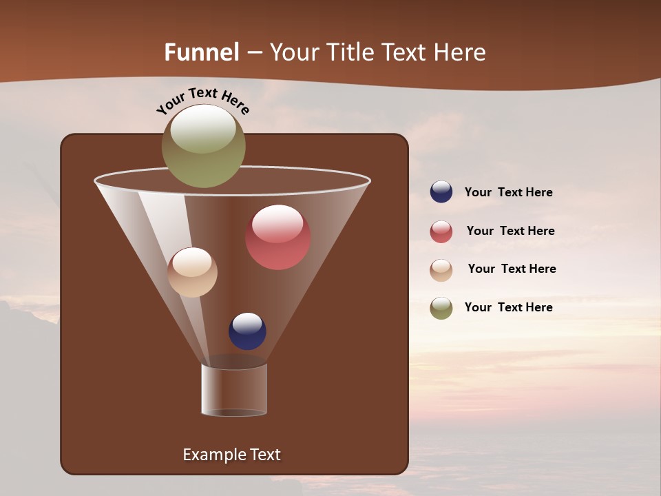 A Person Standing On Top Of A Rock Near The Ocean PowerPoint Template