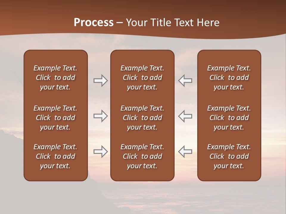 A Person Standing On Top Of A Rock Near The Ocean PowerPoint Template