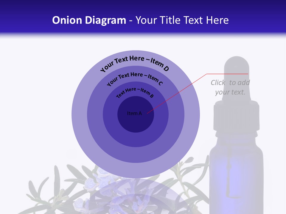 A Bottle Of Essential Oils Next To Some Flowers PowerPoint Template