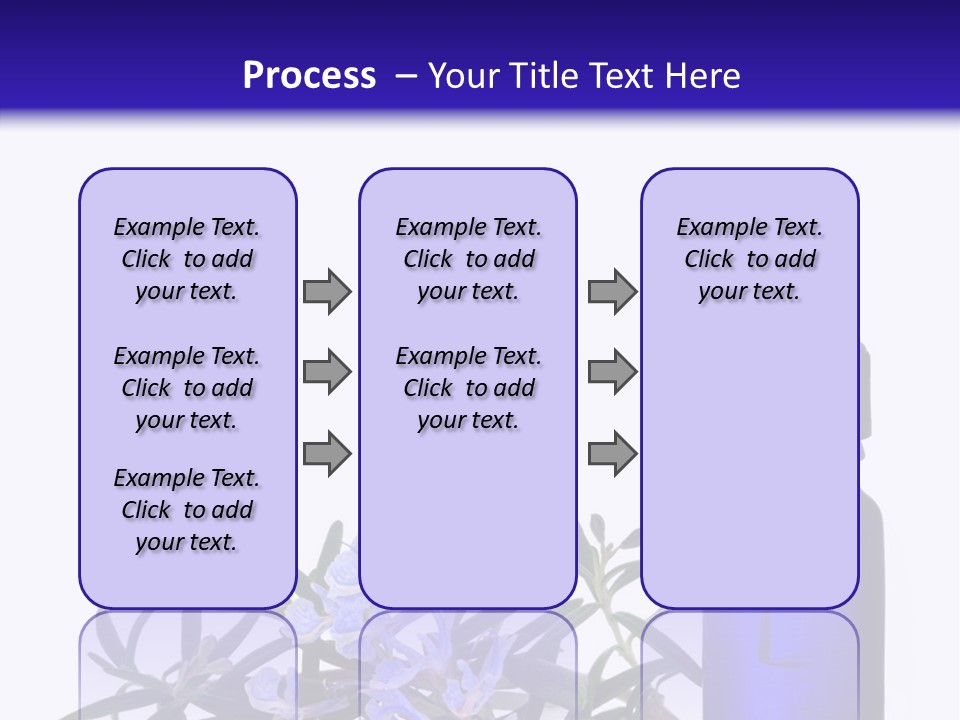 A Bottle Of Essential Oils Next To Some Flowers PowerPoint Template