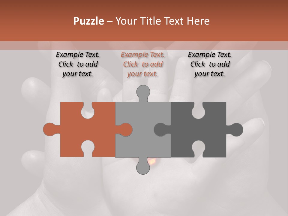 A Group Of Hands Holding A Red Heart Powerpoint Template PowerPoint Template