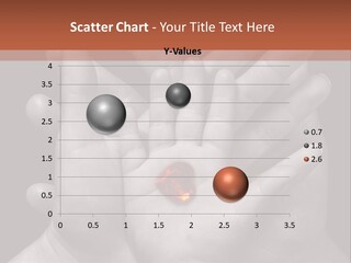 A Group Of Hands Holding A Red Heart Powerpoint Template PowerPoint Template