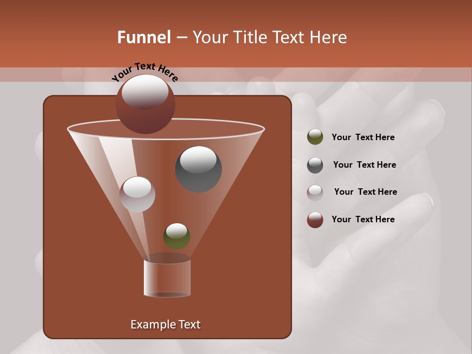 A Group Of Hands Holding A Red Heart Powerpoint Template PowerPoint Template