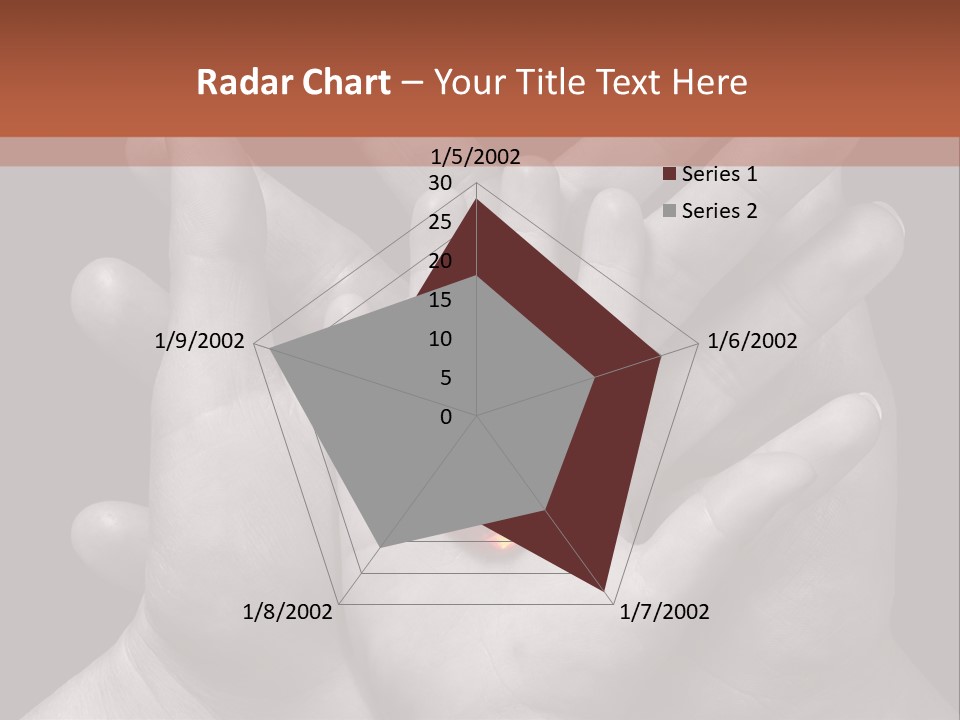 A Group Of Hands Holding A Red Heart Powerpoint Template PowerPoint Template