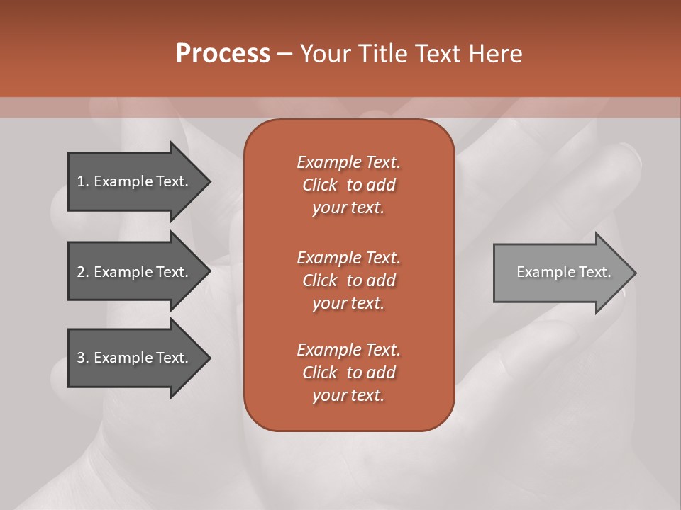 A Group Of Hands Holding A Red Heart Powerpoint Template PowerPoint Template