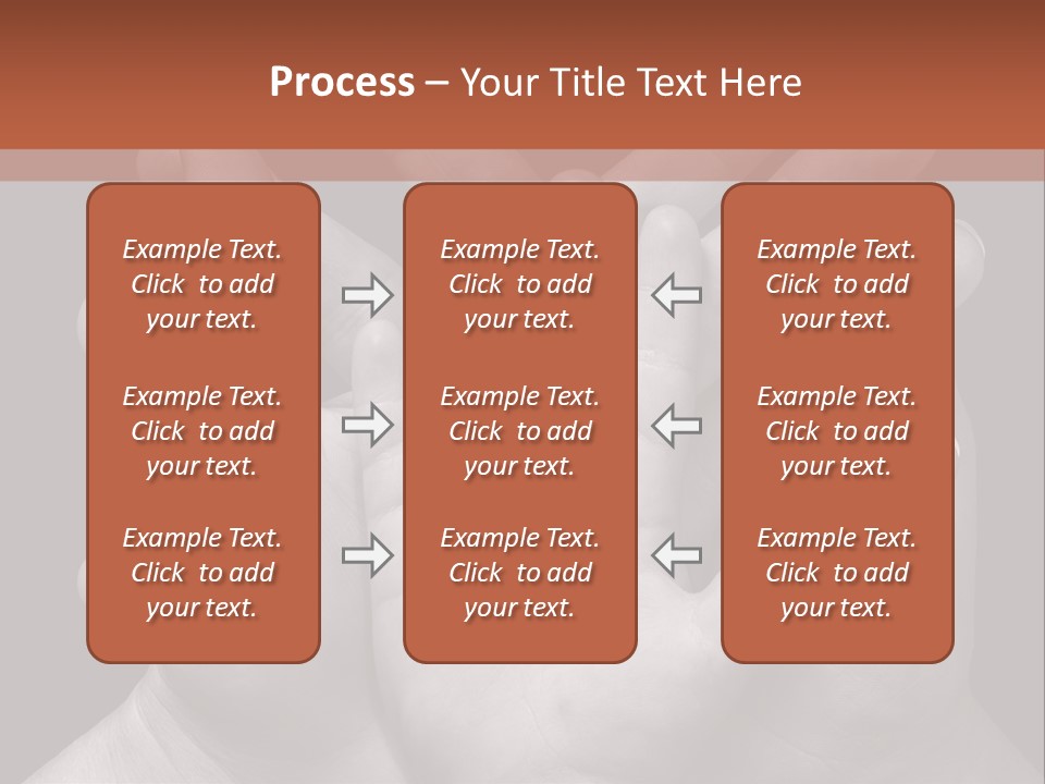 A Group Of Hands Holding A Red Heart Powerpoint Template PowerPoint Template