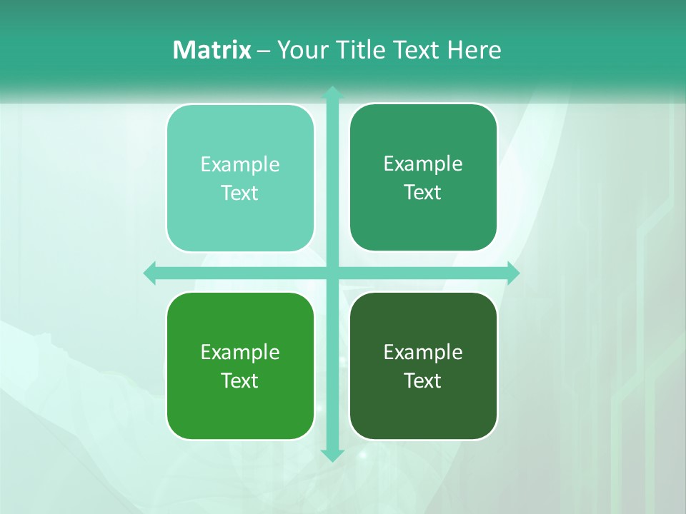 A Person Holding A Tennis Racquet On A Green Background PowerPoint Template
