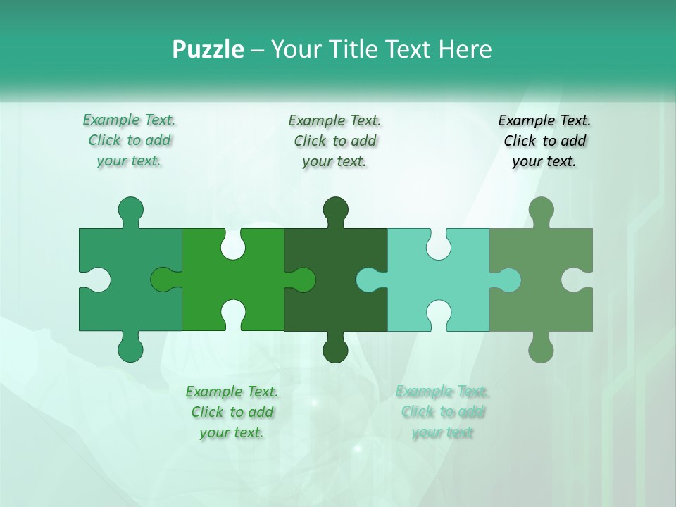 A Person Holding A Tennis Racquet On A Green Background PowerPoint Template