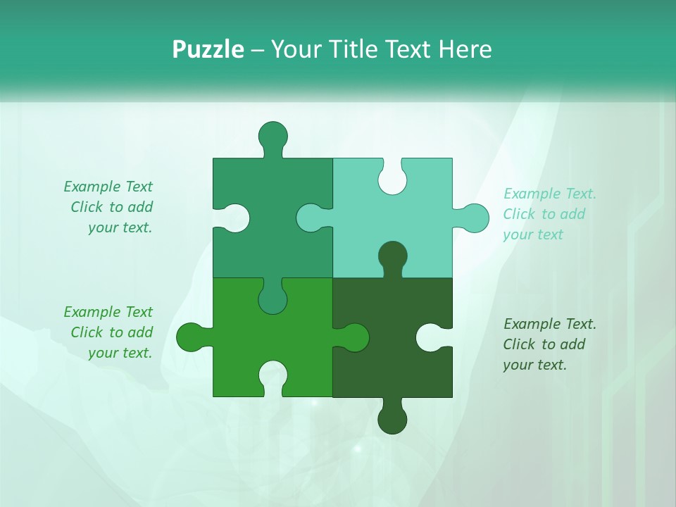 A Person Holding A Tennis Racquet On A Green Background PowerPoint Template