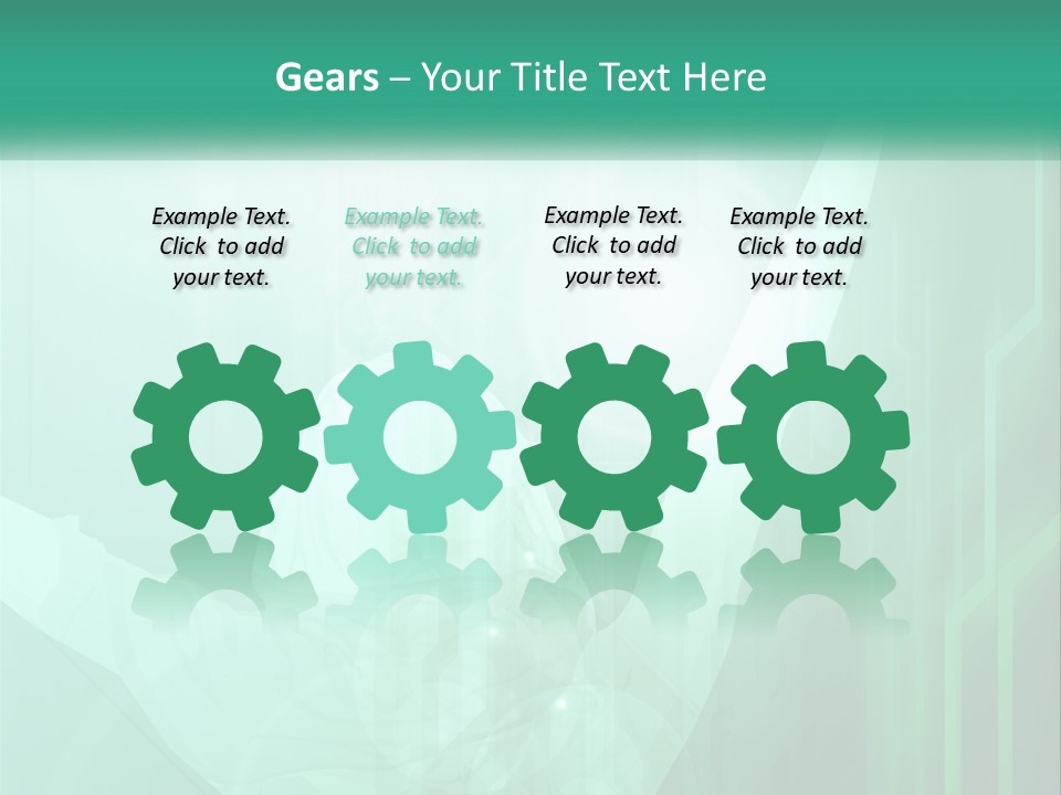 A Person Holding A Tennis Racquet On A Green Background PowerPoint Template