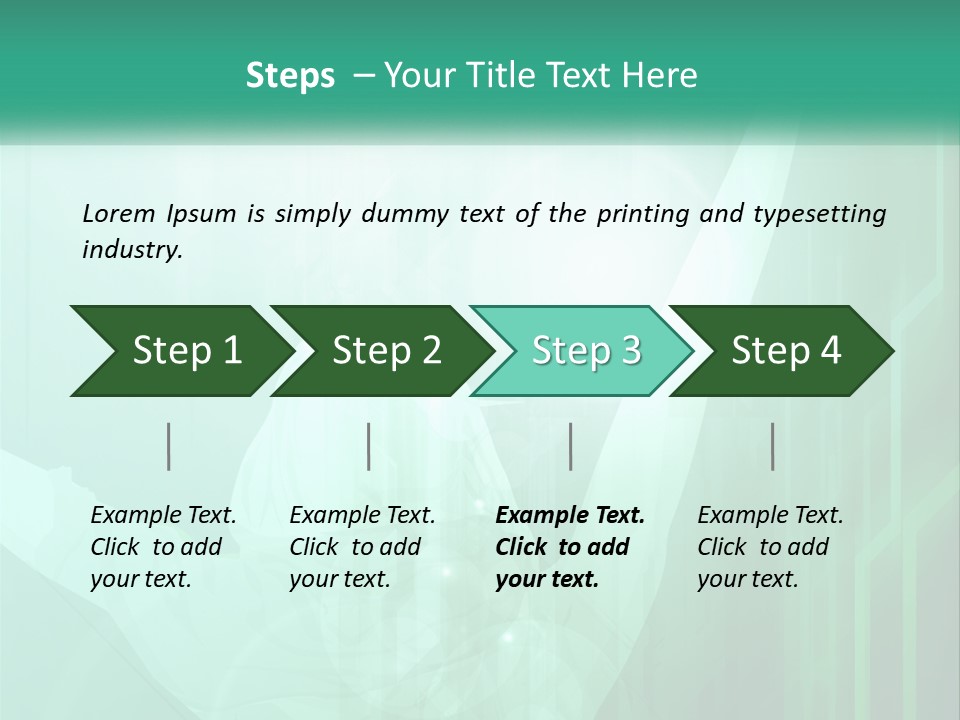 A Person Holding A Tennis Racquet On A Green Background PowerPoint Template