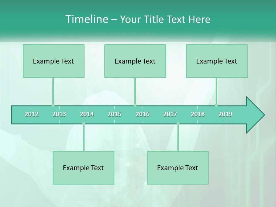 A Person Holding A Tennis Racquet On A Green Background PowerPoint Template