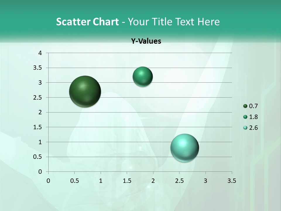 A Person Holding A Tennis Racquet On A Green Background PowerPoint Template