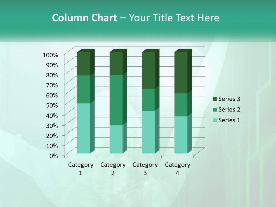 A Person Holding A Tennis Racquet On A Green Background PowerPoint Template