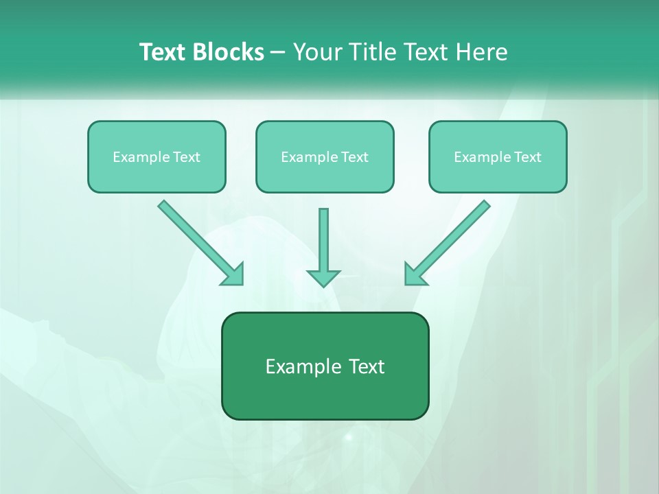 A Person Holding A Tennis Racquet On A Green Background PowerPoint Template