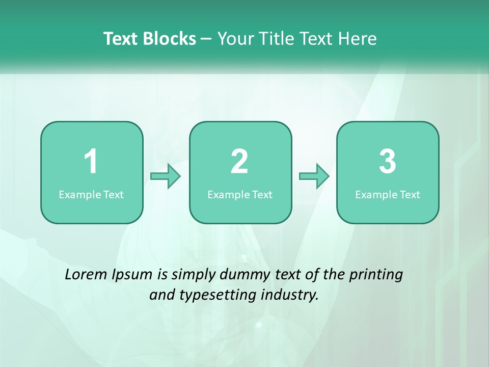 A Person Holding A Tennis Racquet On A Green Background PowerPoint Template