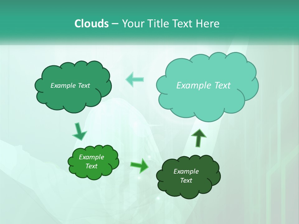 A Person Holding A Tennis Racquet On A Green Background PowerPoint Template