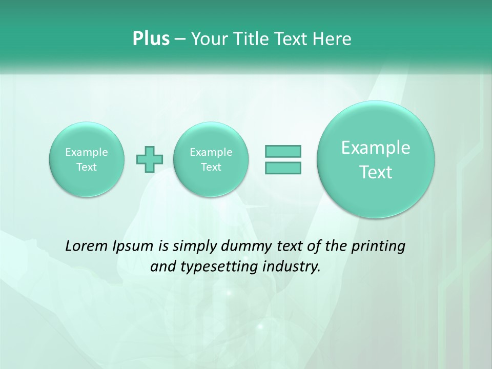 A Person Holding A Tennis Racquet On A Green Background PowerPoint Template