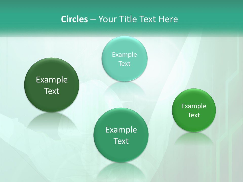 A Person Holding A Tennis Racquet On A Green Background PowerPoint Template