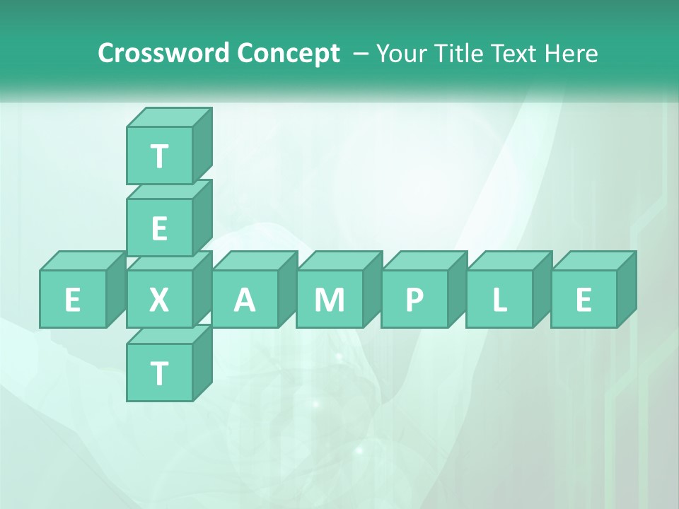 A Person Holding A Tennis Racquet On A Green Background PowerPoint Template