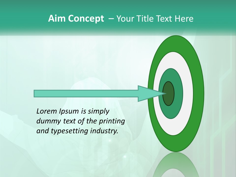 A Person Holding A Tennis Racquet On A Green Background PowerPoint Template