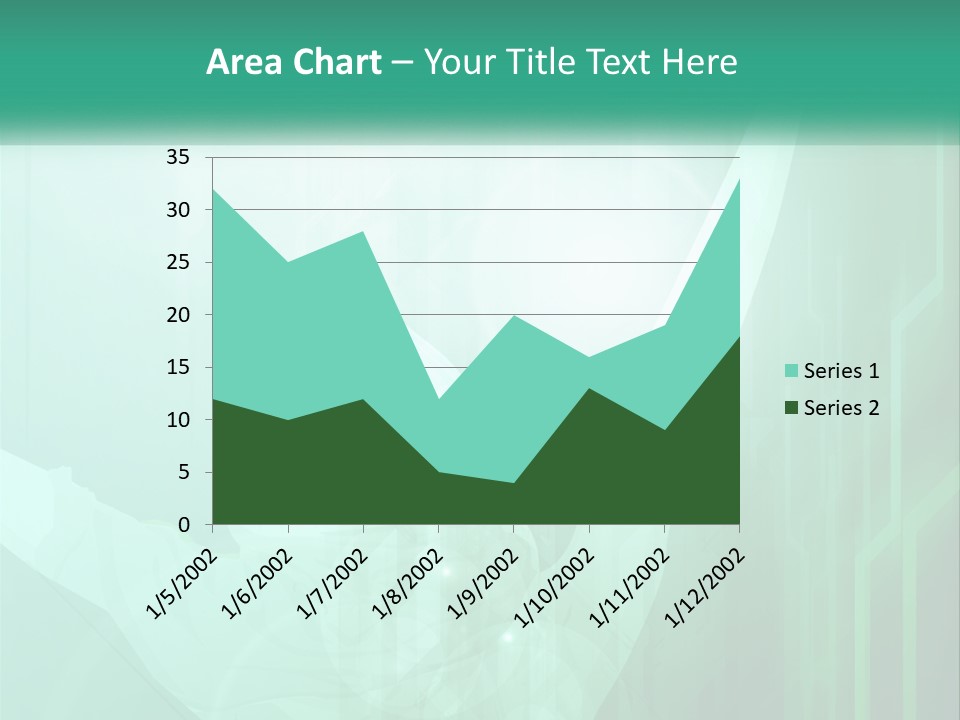 A Person Holding A Tennis Racquet On A Green Background PowerPoint Template