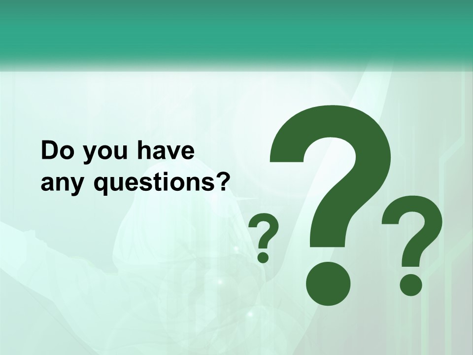 A Person Holding A Tennis Racquet On A Green Background PowerPoint Template