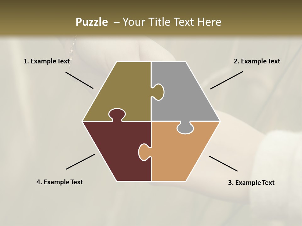 A Person Holding The Hand Of Another Person In A Field PowerPoint Template