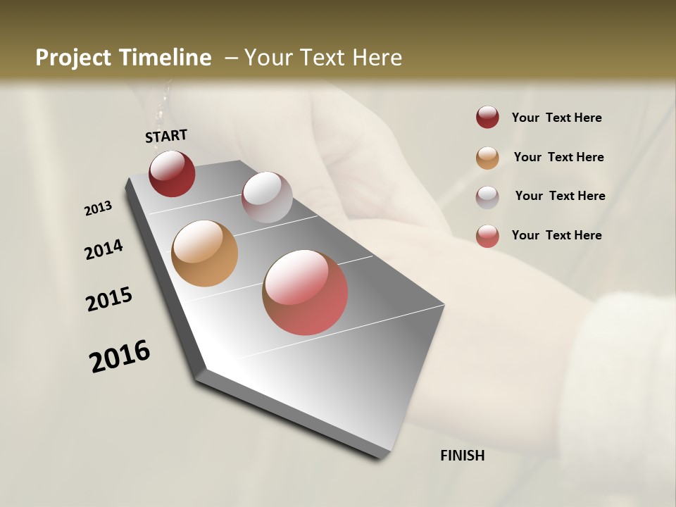 A Person Holding The Hand Of Another Person In A Field PowerPoint Template
