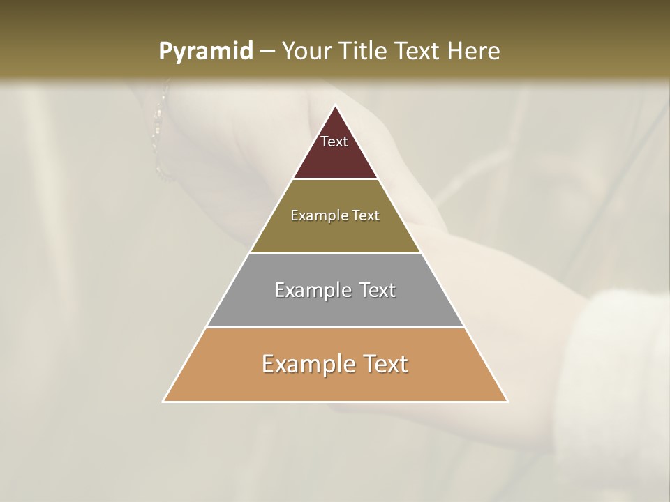 A Person Holding The Hand Of Another Person In A Field PowerPoint Template
