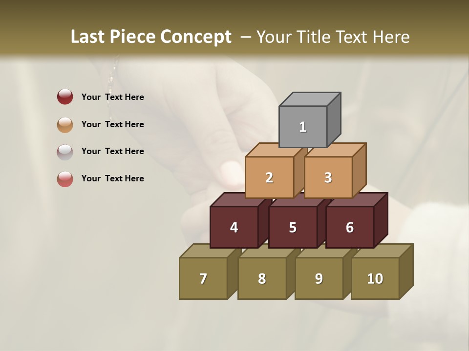 A Person Holding The Hand Of Another Person In A Field PowerPoint Template