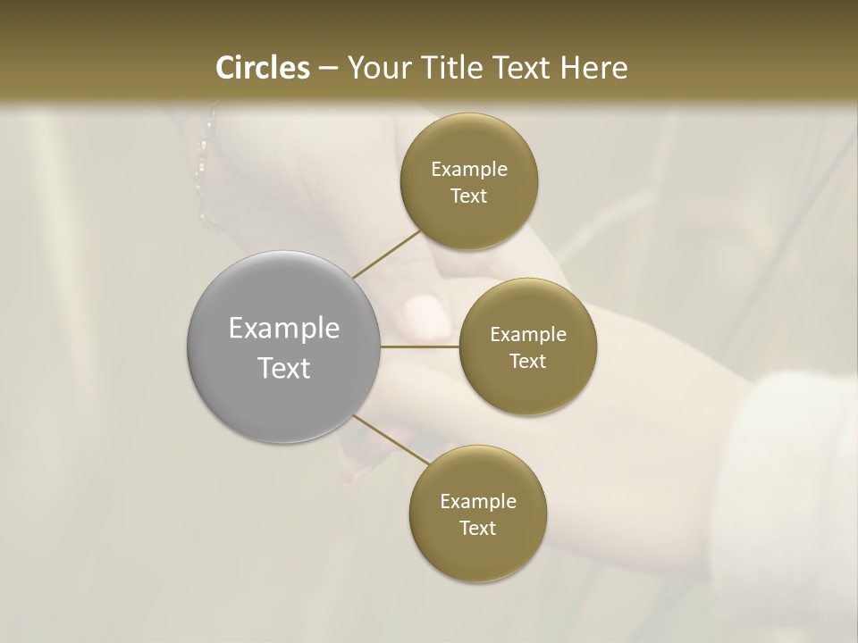 A Person Holding The Hand Of Another Person In A Field PowerPoint Template