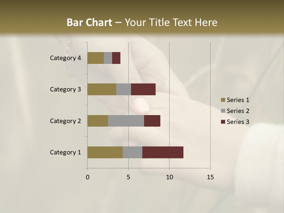 A Person Holding The Hand Of Another Person In A Field PowerPoint Template