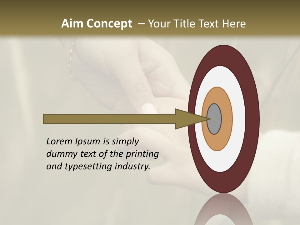 A Person Holding The Hand Of Another Person In A Field PowerPoint Template