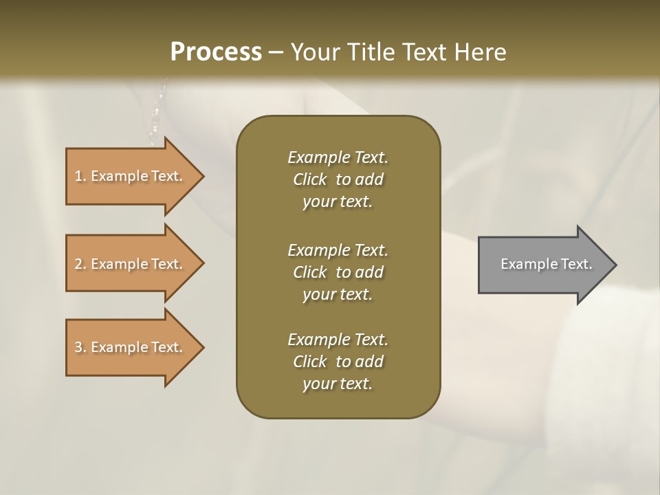A Person Holding The Hand Of Another Person In A Field PowerPoint Template