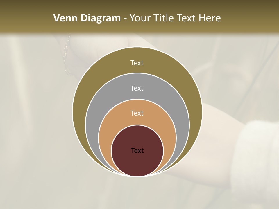 A Person Holding The Hand Of Another Person In A Field PowerPoint Template