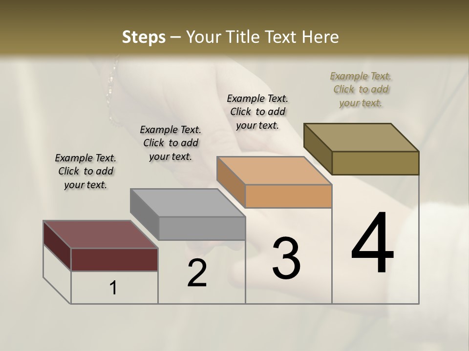 A Person Holding The Hand Of Another Person In A Field PowerPoint Template