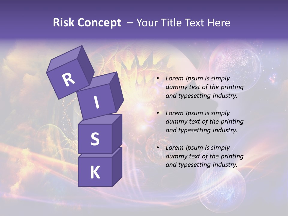 A Woman's Face Surrounded By Bubbles And Bubbles PowerPoint Template