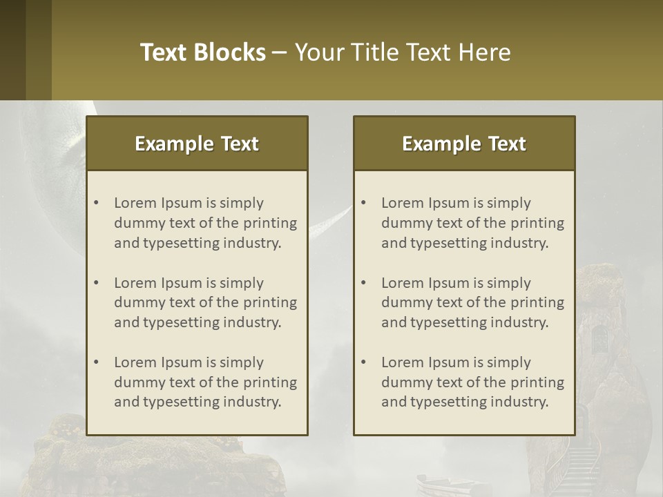 A Man Is Sitting On The Moon In The Sky PowerPoint Template