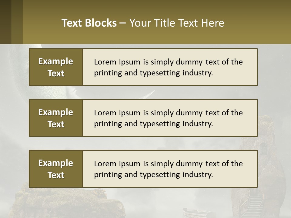 A Man Is Sitting On The Moon In The Sky PowerPoint Template