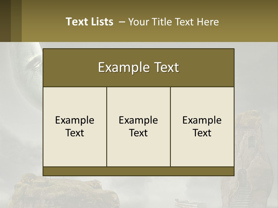 A Man Is Sitting On The Moon In The Sky PowerPoint Template