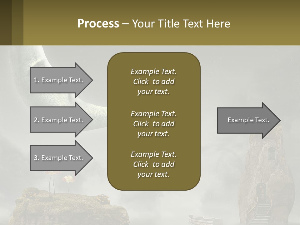 A Man Is Sitting On The Moon In The Sky PowerPoint Template
