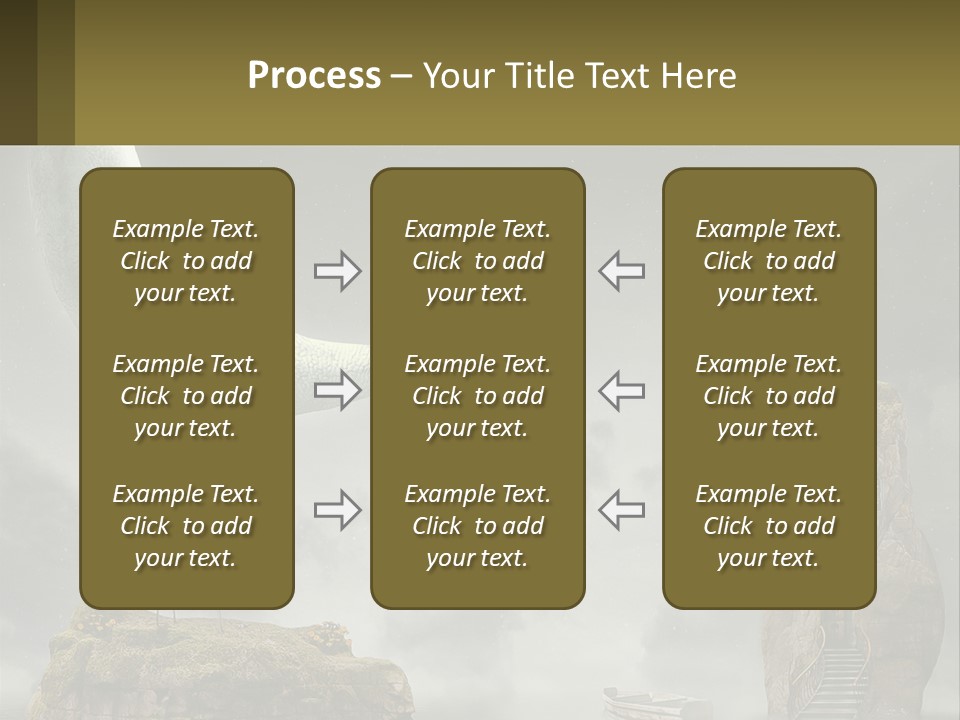 A Man Is Sitting On The Moon In The Sky PowerPoint Template
